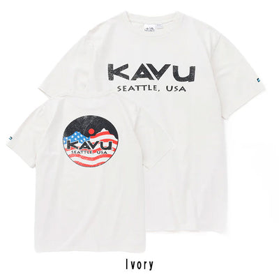 KAVU カブー USA Logo Tee USAロゴティー 19822218