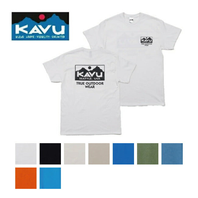 KAVU カブー True Logo Tee トゥルーロゴティー 19822238