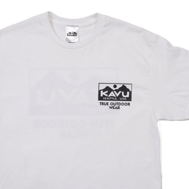 KAVU カブー True Logo Tee トゥルーロゴティー 19822238