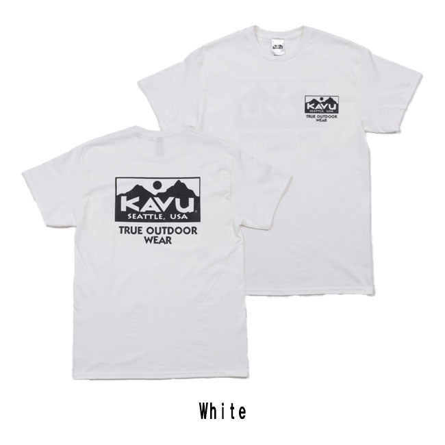KAVU カブー True Logo Tee トゥルーロゴティー 19822238