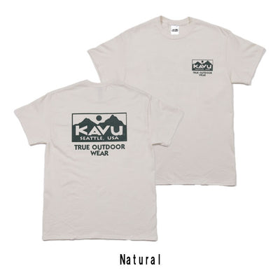 KAVU カブー True Logo Tee トゥルーロゴティー 19822238