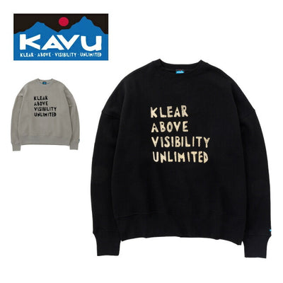 KAVU カブー Phrase Sweat Klear フレーズスウェットクリアー 19822310