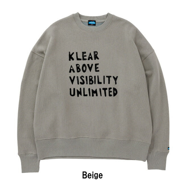 KAVU カブー Phrase Sweat Klear フレーズスウェットクリアー 19822310