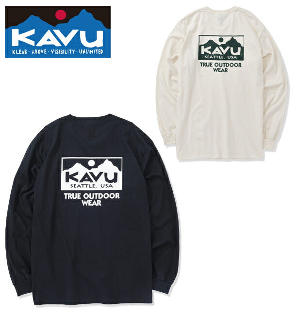 KAVU カブー LS TRUE Logo Tee ロングスリーブトゥルーロゴティー 19822326