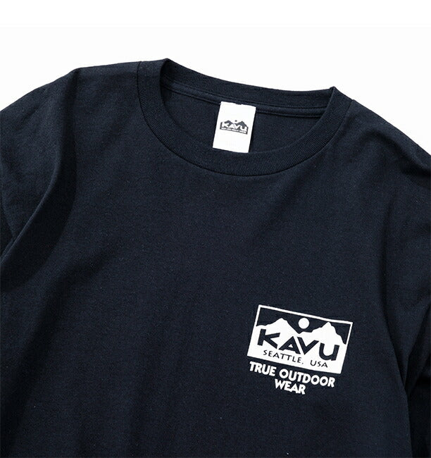 KAVU カブー LS TRUE Logo Tee ロングスリーブトゥルーロゴティー 19822326