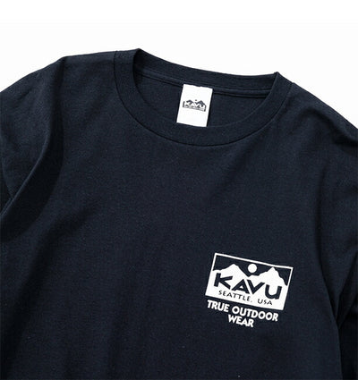 KAVU カブー LS TRUE Logo Tee ロングスリーブトゥルーロゴティー 19822326