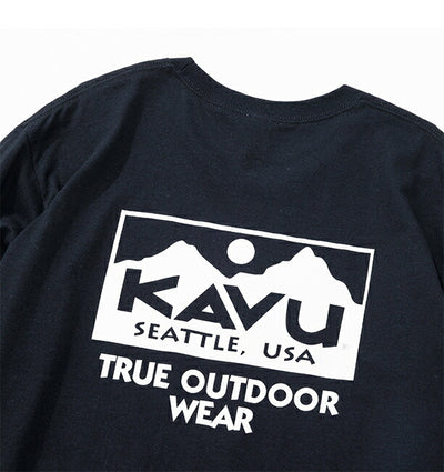 KAVU カブー LS TRUE Logo Tee ロングスリーブトゥルーロゴティー 19822326