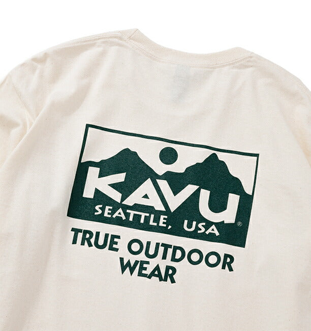 KAVU カブー LS TRUE Logo Tee ロングスリーブトゥルーロゴティー 19822326