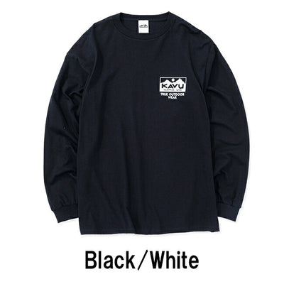 KAVU カブー LS TRUE Logo Tee ロングスリーブトゥルーロゴティー 19822326