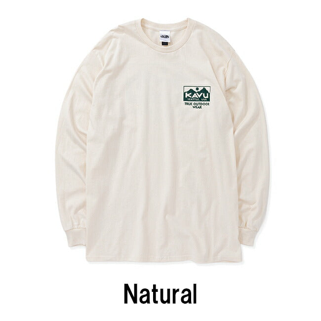 KAVU カブー LS TRUE Logo Tee ロングスリーブトゥルーロゴティー 19822326