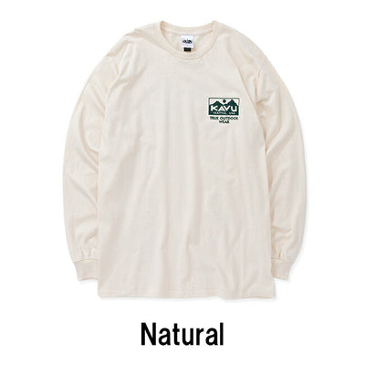 KAVU カブー LS TRUE Logo Tee ロングスリーブトゥルーロゴティー 19822326
