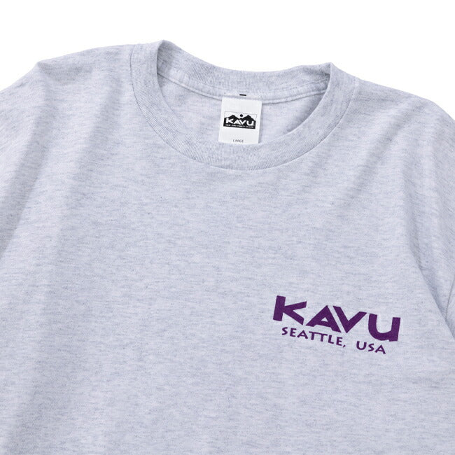 KAVU カブー LS 25 event Tee ロングスリーブ25イベントロゴティー 19822327