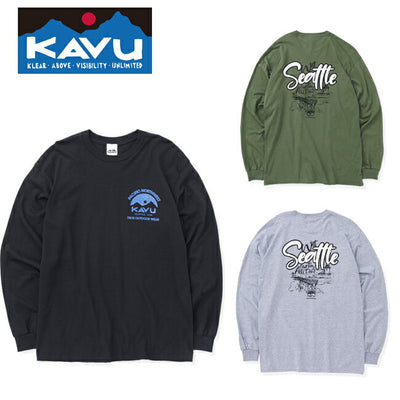 KAVU カブー LS W.Seattle Tee ロングスリーブウエストシアトルティー 19822328