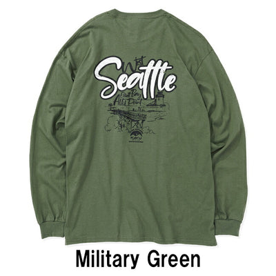 KAVU カブー LS W.Seattle Tee ロングスリーブウエストシアトルティー 19822328