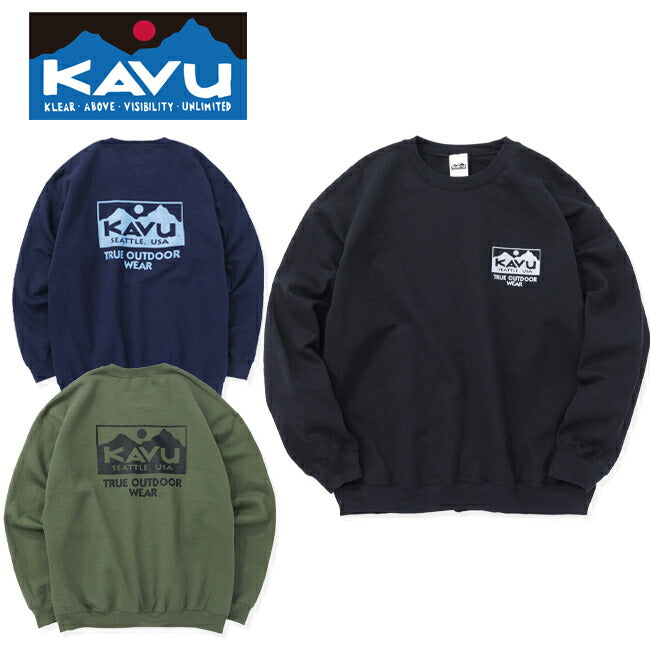 KAVU カブー TRUE Logo Sweat トゥルーロゴスウェット 19822333