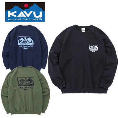 KAVU カブー TRUE Logo Sweat トゥルーロゴスウェット 19822333