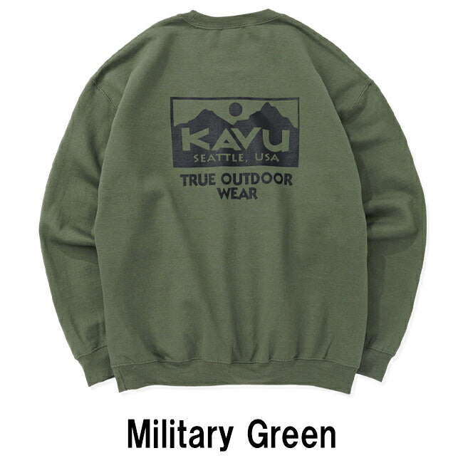 KAVU カブー TRUE Logo Sweat トゥルーロゴスウェット 19822333