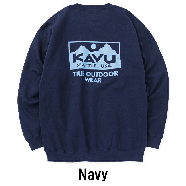 KAVU カブー TRUE Logo Sweat トゥルーロゴスウェット 19822333