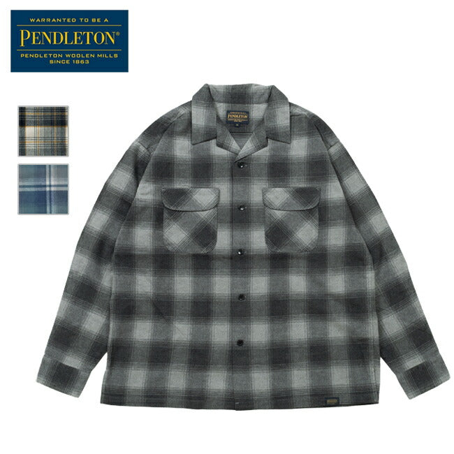 PENDLETON ペンドルトン Open Collar Shirt オープンカラーシャツ 5475-1000
