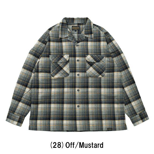 PENDLETON ペンドルトン Open Collar Shirt オープンカラーシャツ 5475-1000