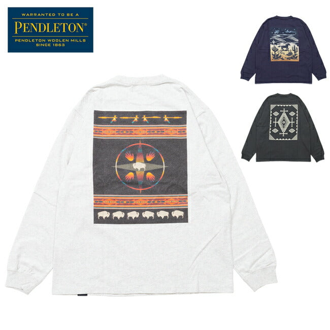 PENDLETON ペンドルトン Back Print LS Tee バックプリントロングスリーブティー 5475-1016