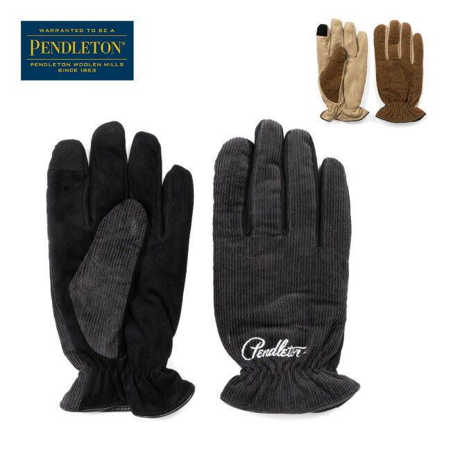 PENDLETON ペンドルトン CORDUROY LOGO EMB GLOVE コーデュロイロゴEMBグローブ PDT-000-253014