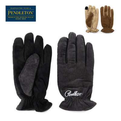 PENDLETON ペンドルトン CORDUROY LOGO EMB GLOVE コーデュロイロゴEMBグローブ PDT-000-253014