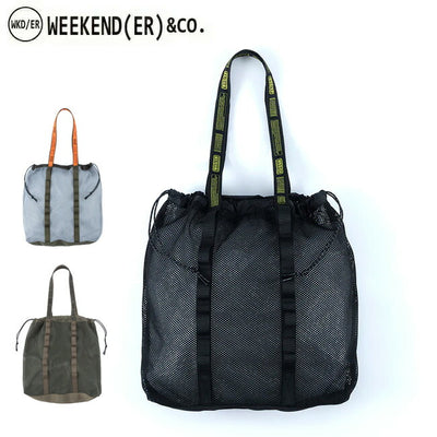 WEEKEND(ER) ウィークエンダー WKDMESH TOTE WKDメッシュトート 79183