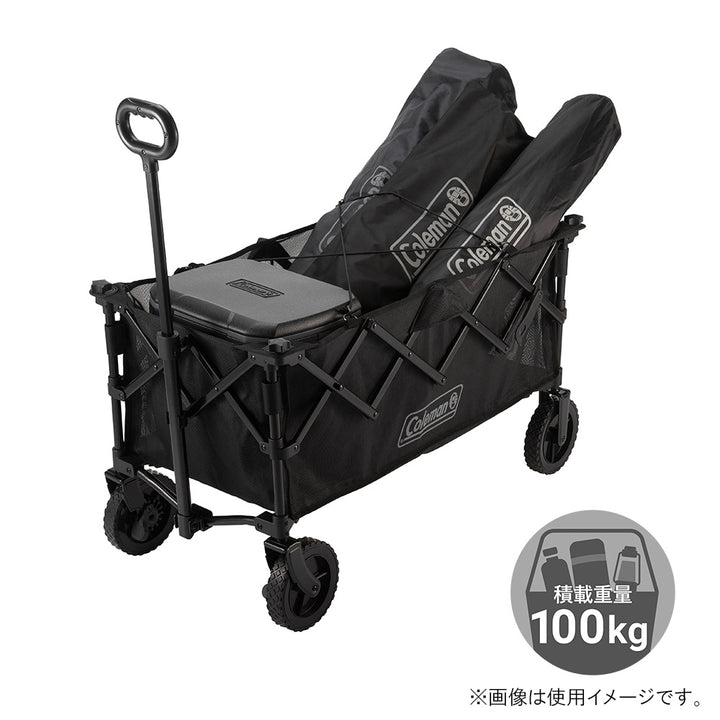 akoさま専用 Coleman - アウトドアワゴンNXメッシュ(ジェットブラック) 2247476