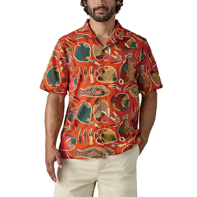 パタゴニア　25SSTidal Threads Camp Shirt パタロハ Patagonia パタゴニア M's Tidal Threads Camp Shirt メンズタイダルス