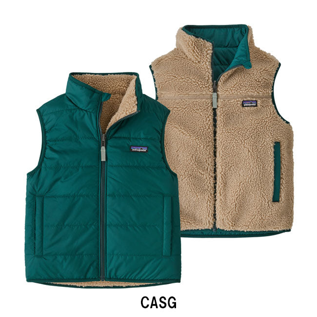 patagonia パタゴニア K's Reversible Ready Freddy Vest キッズリバーシブルレディフレディベスト 68110