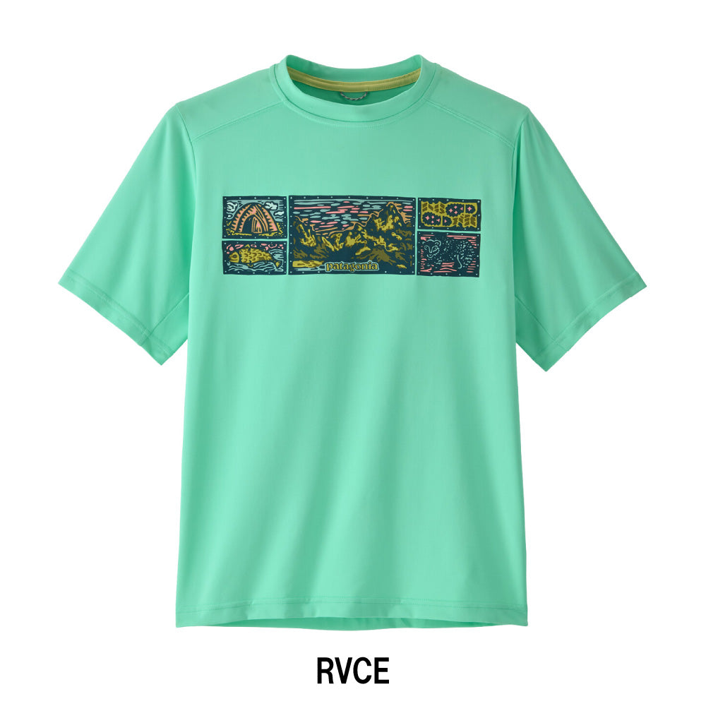 patagonia - Kids Capilene Silkweight T-Shirt キッズキャプリーン