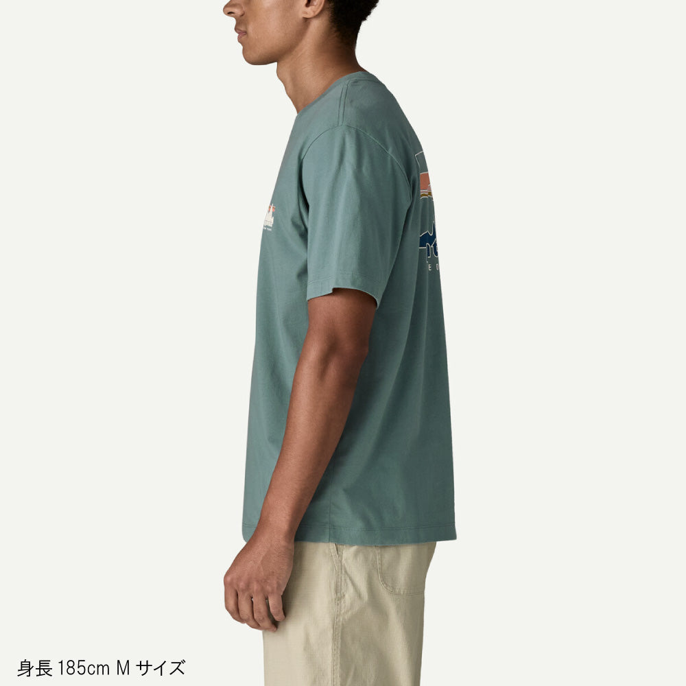 patagonia - M's '73 Skyline T-Shirt メンズ'73スカイラインTシャツ