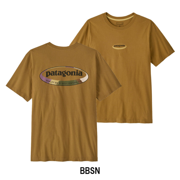 patagonia - M's '95 Oval Logo T-Shirt メンズ'95オーバルロゴTシャツ