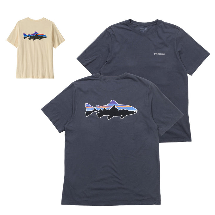 patagonia - M's Fitz Roy Trout T-Shirt メンズフィッツロイトラウトT