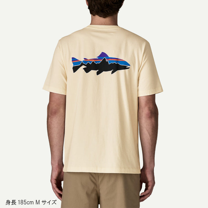 patagonia - M's Fitz Roy Trout T-Shirt メンズフィッツロイトラウトT