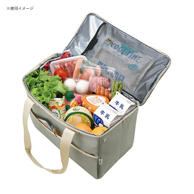 THERMOS サーモス 保冷ショッピングバッグ GG(グレージュ) RFI-025