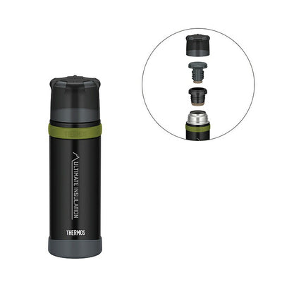 THERMOS サーモス 山専用 ステンレスボトル 500ml MTBK(マットブラック) FFX-501