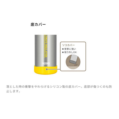 THERMOS サーモス 山専用 ステンレスボトル 500ml MTBK(マットブラック) FFX-501