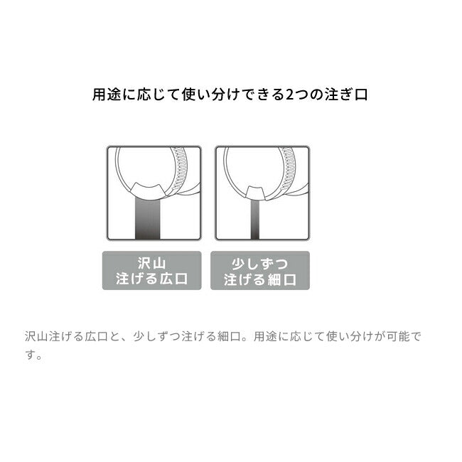 THERMOS サーモス 真空断熱チタンボトル 500ml TGY(チタングレー) FJN-500T