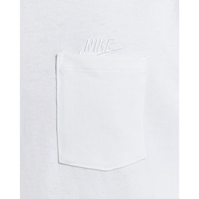 NIKE ナイキ スポーツウェアプレミアムエッセンシャル ロングスリーブポケットTシャツ (101)ホワイト DR7930-101