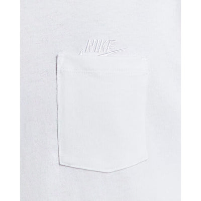 NIKE ナイキ スポーツウェアプレミアムエッセンシャル ロングスリーブポケットTシャツ (101)ホワイト DR7930-101