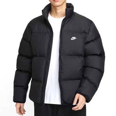 スポーツウェア クラブ メンズ Therma-FIT パファージャケット (010)ブラック/ホワイト IB2976-010