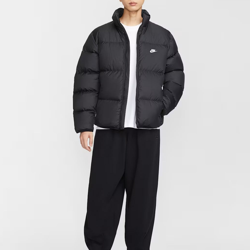 スポーツウェア クラブ メンズ Therma-FIT パファージャケット (010)ブラック/ホワイト IB2976-010