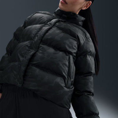 スポーツウェア ウィメンズ Therma-FIT パファー (010)ブラック/ブラック HV5102-010