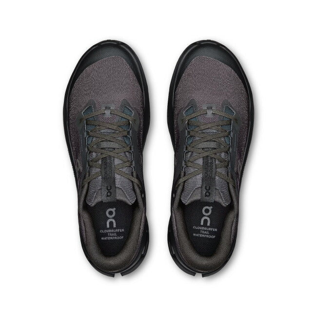 On オン Cloudsurfer Trail 2 WP クラウドサーファートレイル2ウォータープルーフ Black/Black 3MF30241043
