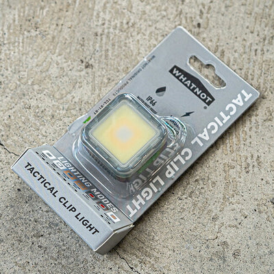 WHATNOT ワットノット Tactical Clip Light タクティカルクリップライト TCL-01-GY