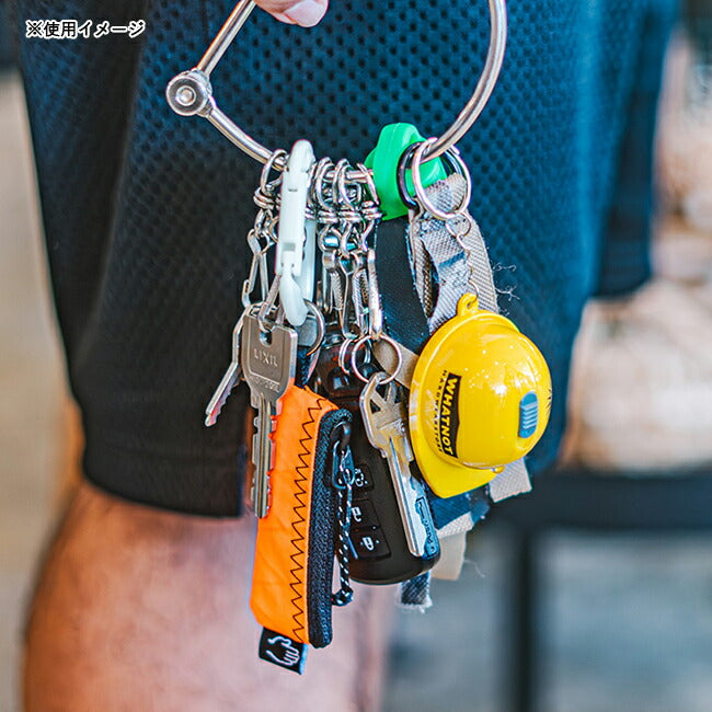 WHATNOT ワットノット Helmet Keychain ヘルメットキーホルダー HK-01-YEL