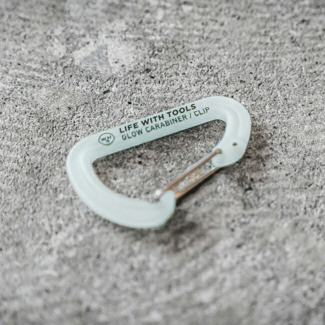 WHATNOT ワットノット Glow Carabiner 蓄光カラビナ CA-01-CGL