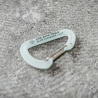 WHATNOT ワットノット Glow Carabiner 蓄光カラビナ CA-01-CGL